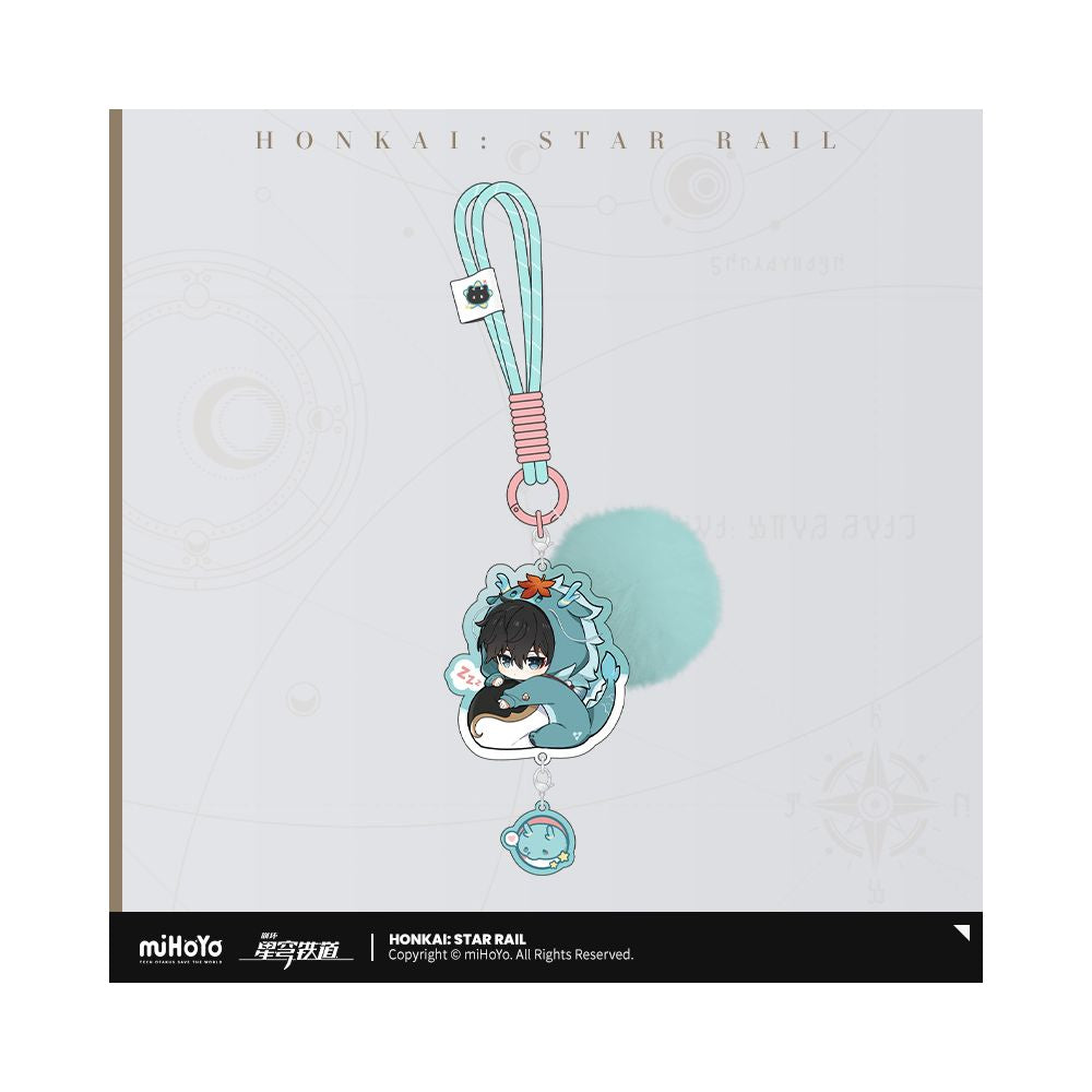 Honkai: Star Rail Boys Dormitory Series Q Version Acrylic Keychain