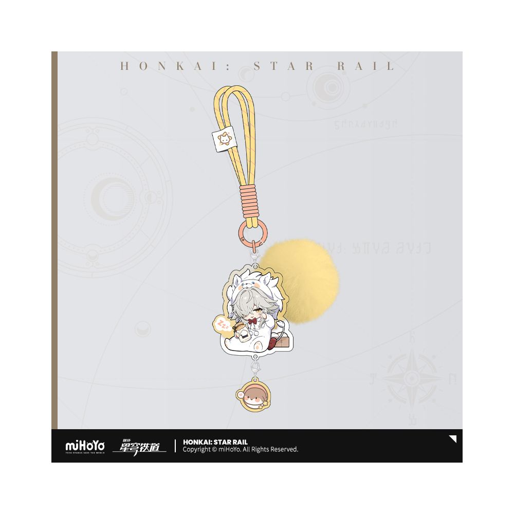 Honkai: Star Rail Boys Dormitory Series Q Version Acrylic Keychain