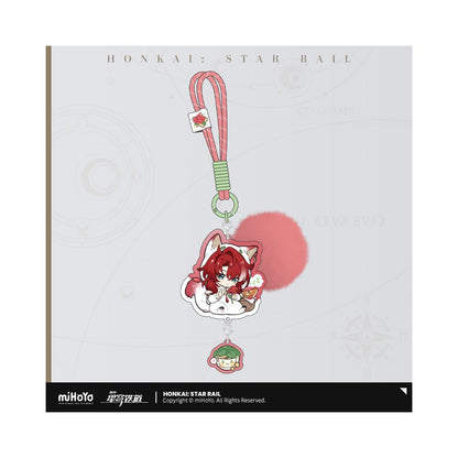 Honkai: Star Rail Boys Dormitory Series Q Version Acrylic Keychain