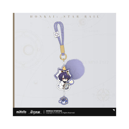 Honkai: Star Rail Boys Dormitory Series Q Version Acrylic Keychain