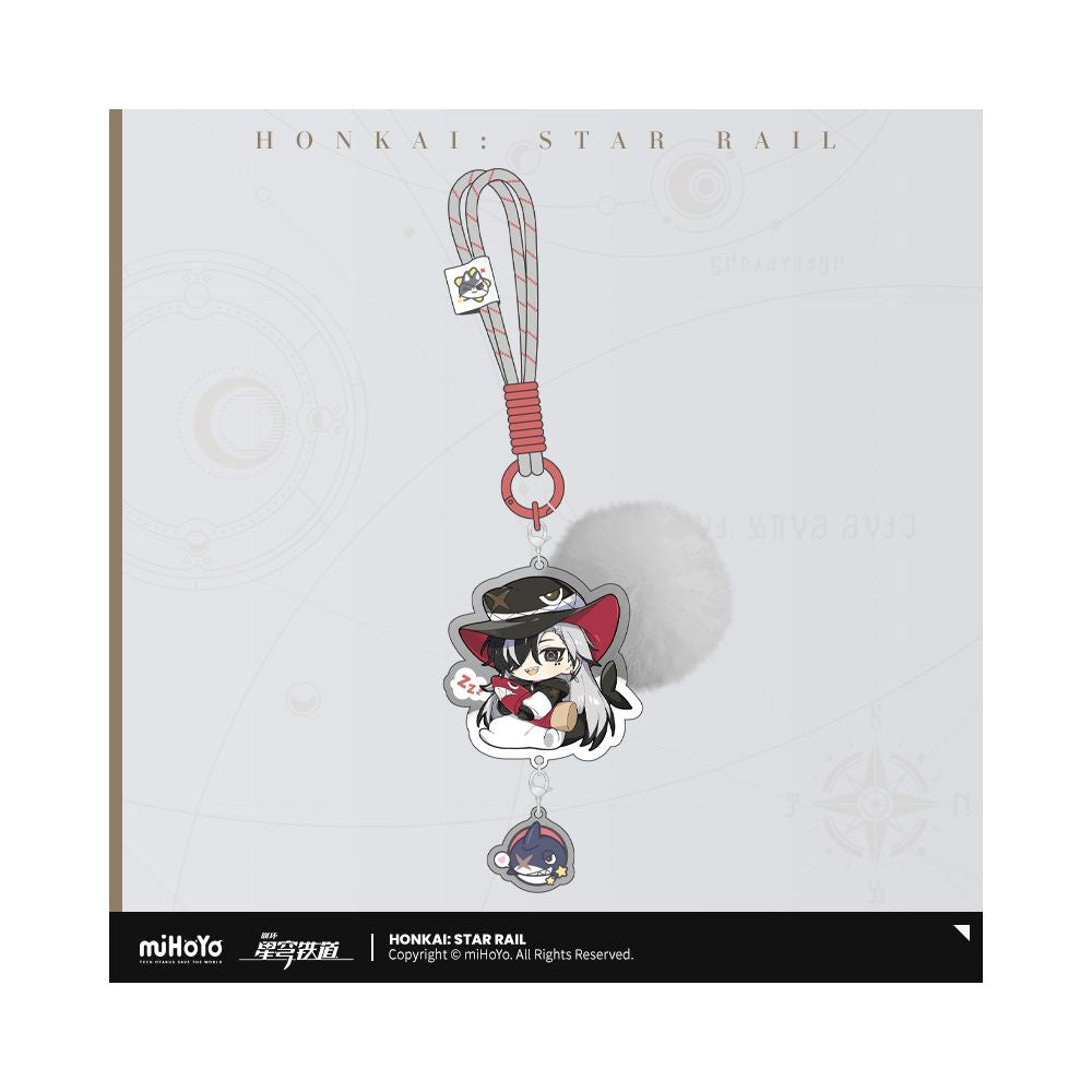 Honkai: Star Rail Boys Dormitory Series Q Version Acrylic Keychain