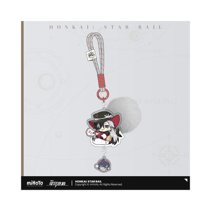 Honkai: Star Rail Boys Dormitory Series Q Version Acrylic Keychain