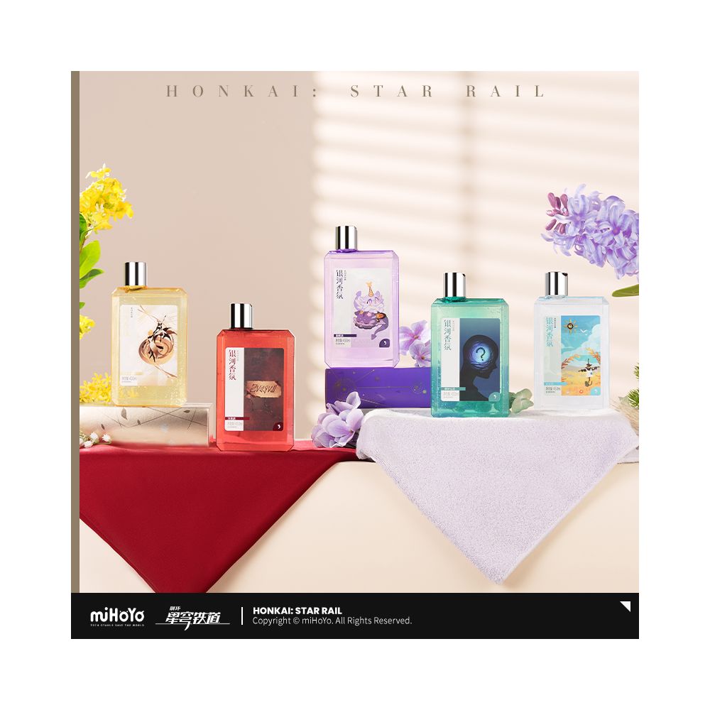 MiHoYo Collapse Star Dome Railway Galaxy Fragrance Series Shower Gel miHoYo image 0